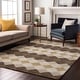 preview thumbnail 92 of 132, Premium Washable Super Soft Diamond Modern Mayfield Rug Brown - 10' x 14'