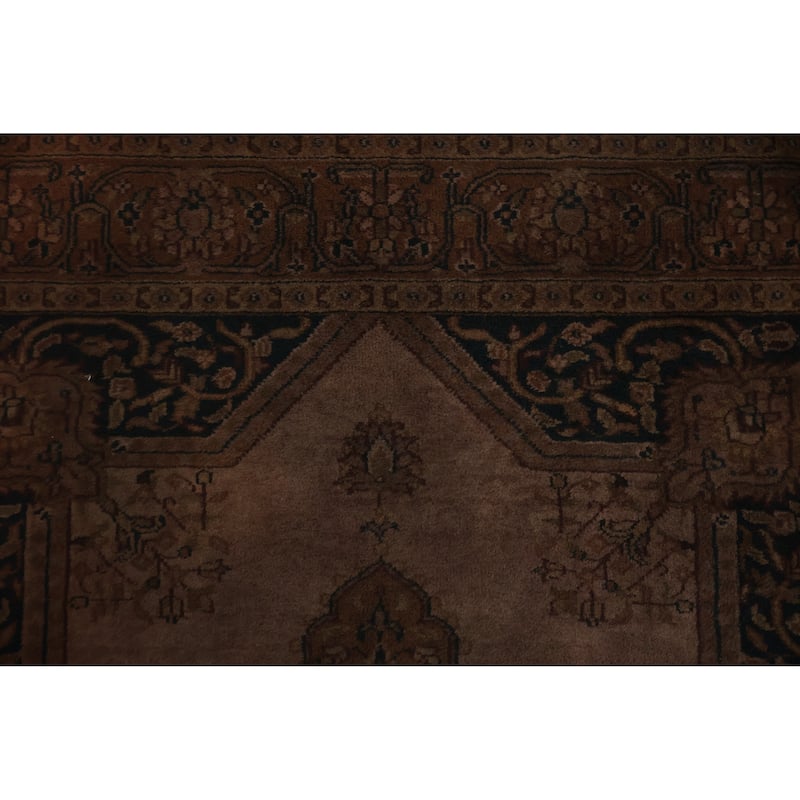 Hand Knotted Oriental 100% Wool Carpet Traditional Geometric Pink Bokhara Area Rug - 6' 4'' X 4' 4''