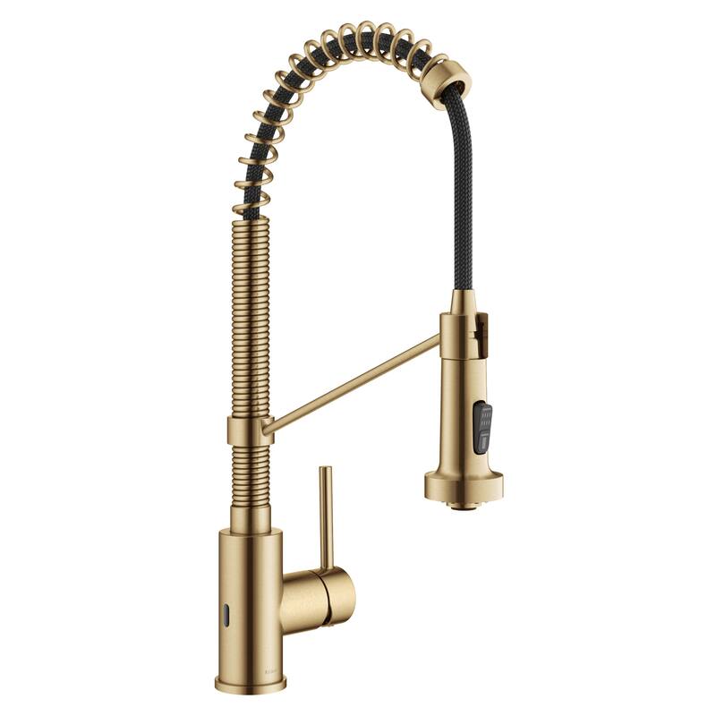 Kraus Bolden 2-Function 1-Handle Commercial Pulldown Kitchen Faucet