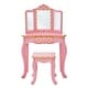 preview thumbnail 8 of 7, Teamson Kids - Fashion Polka Dot Prints Gisele Play Vanity Set