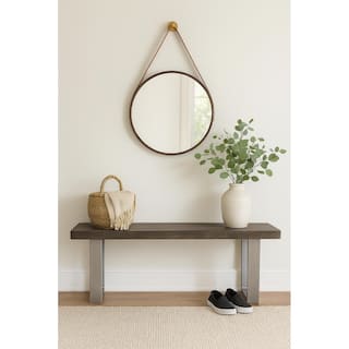 Grey Mango Wood Bench - 60"