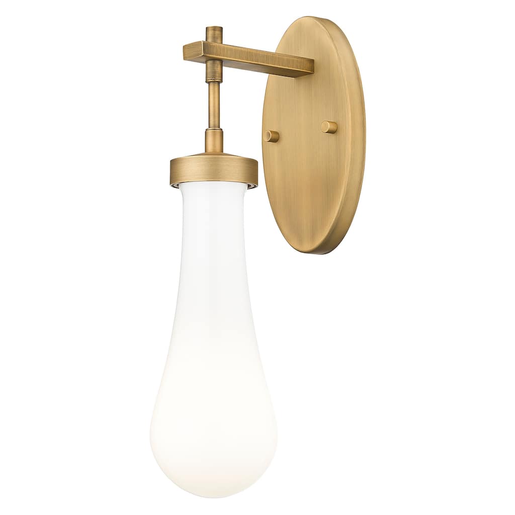 Innovations Lighting 451-1W-G451-4GWH Owego 16" Tall Bathroom Sconce