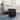 Rue Faux Leather Round Storage Ottoman