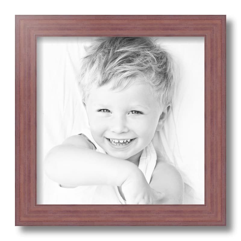 ArtToFrames Rustic Waves 12x12 Inch Picture Frame, 1.50 Inch Wood Poster Frame Available in Multiple Colors (56673-12x12)
