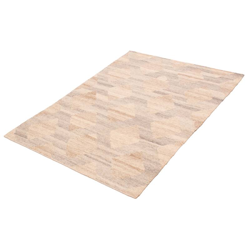 Ankara Ivory Kilim 5'0" x 6'10" - 5'0 x 6'10