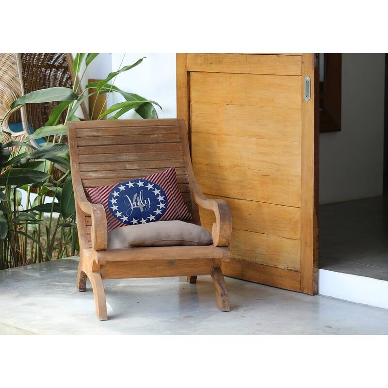July Four Decorative Throw Pillow