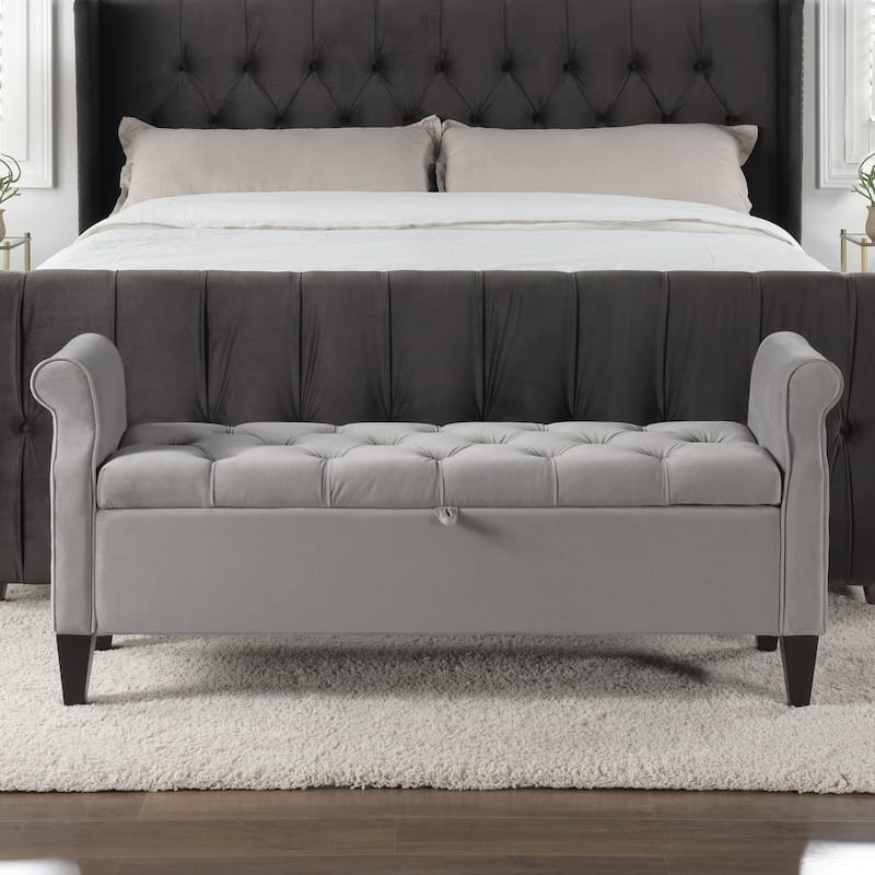 Jennifer Taylor Home Jacqueline Storage Bench