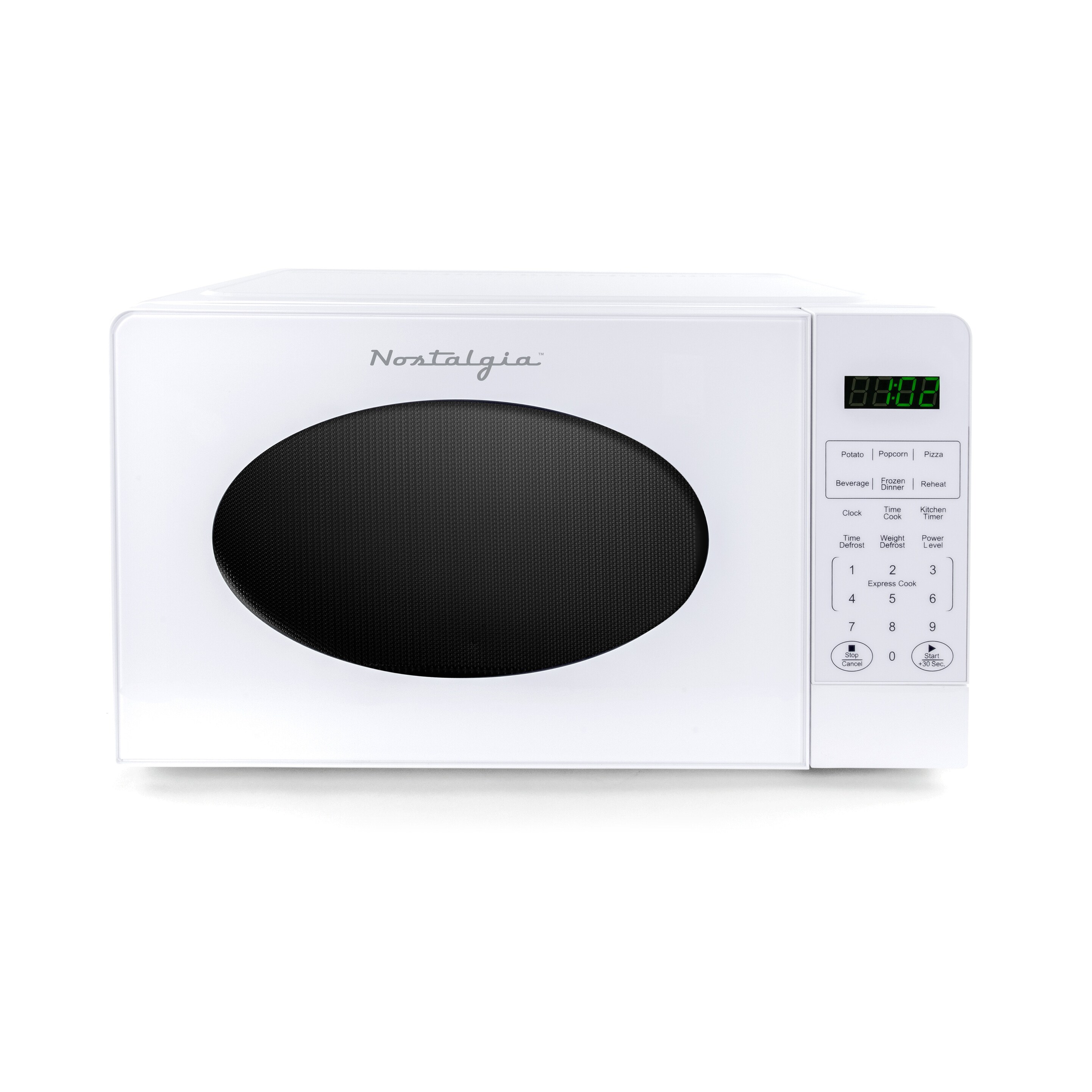 Nostalgia Retro 0.7 Cubic Foot Countertop Microwave Oven N A Bed Bath Beyond 40168504