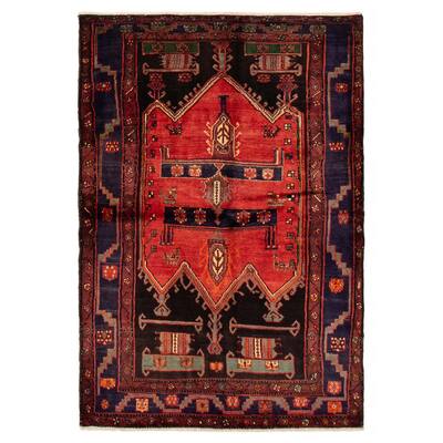ECARPETGALLERY Hand-knotted Konya Anatolian Red Wool Rug - 5'4 x 7'7