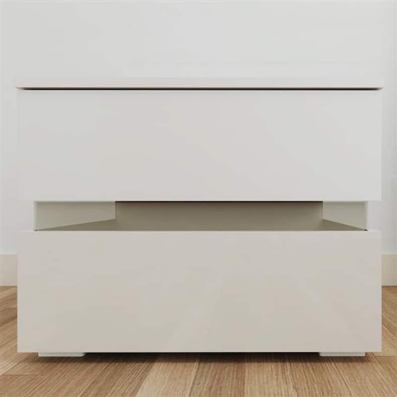 RGB LED Double Side Cabinet for Modern Bedroom Decor