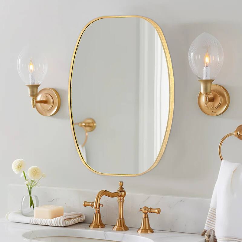 Oval Wall Mirror Bathroom Mirror for Over Sink