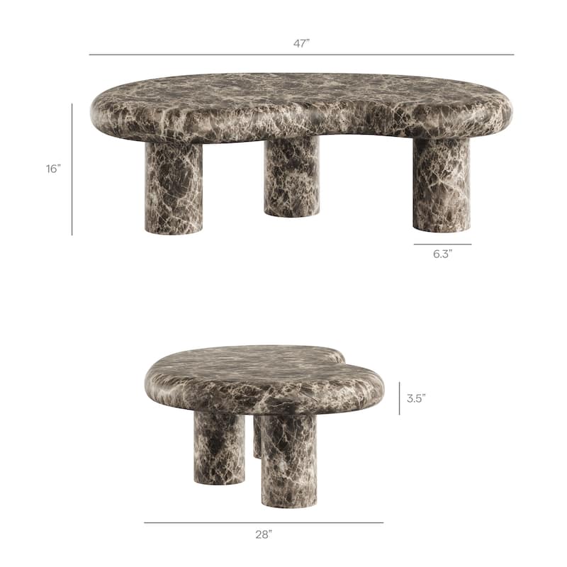 Elowen Outdoor Patio Coffee Table