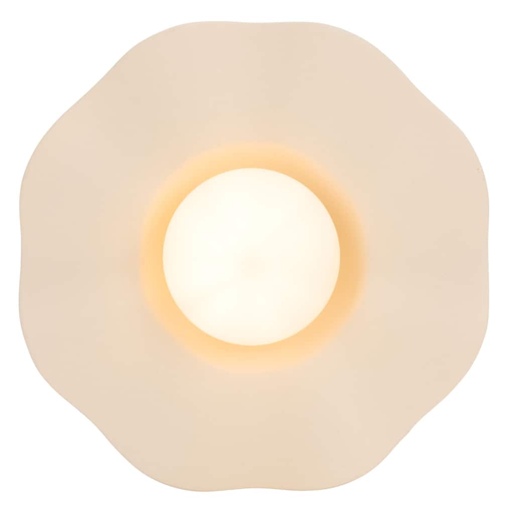 SAFAVIEH Couture Renza, 15-inch, Ceramic Wall Sconce - 15"W x 9"D x 5"H