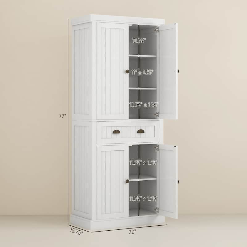 Freestanding Kitchen Pantry Cabinet