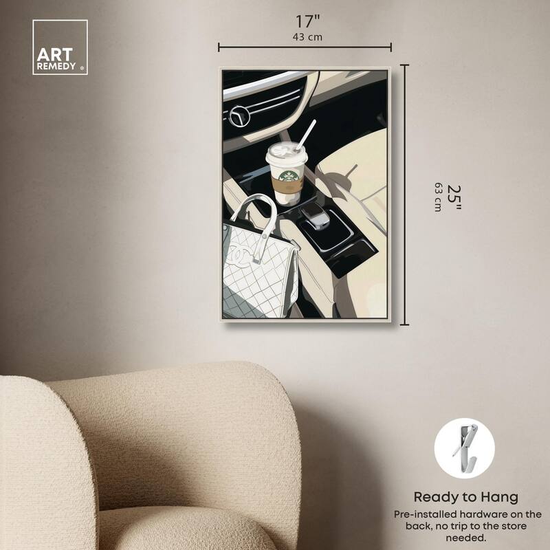 On the Way Canvas by Art Remedy