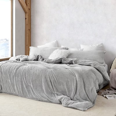 Coma Inducer® Oversized Comforter Set - Frosted Taupe