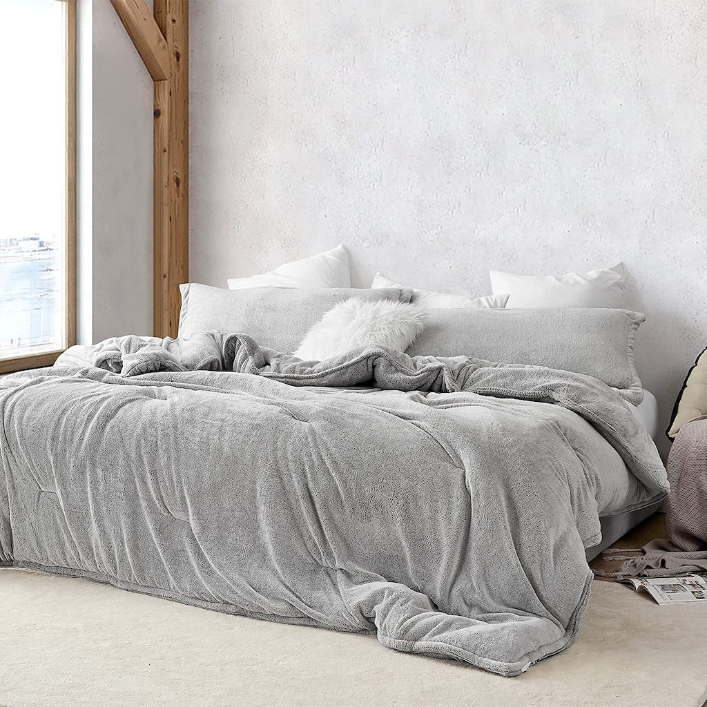 Coma Inducer® Oversized Comforter Set - Frosted Taupe