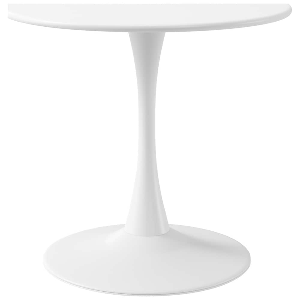 Frond and Form 31.5 Inch Outdoor Steel Dining Table