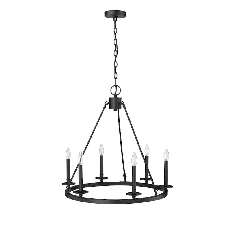 Millennium Lighting 46706 Florence 6 Light 26" Wide Taper Candle