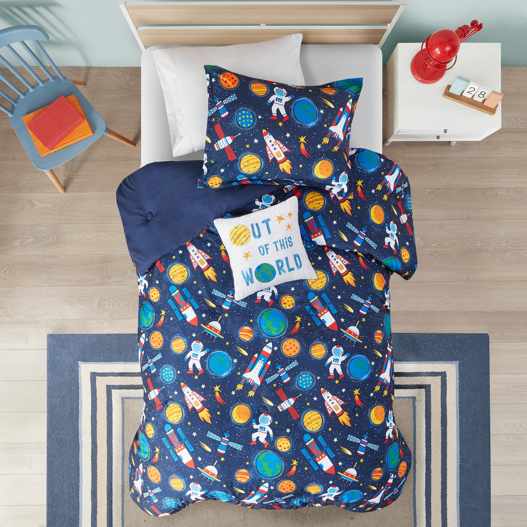 Kids shop space comforter