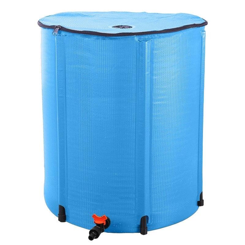 50 Gallon Rain Barrel - Blue 50 Gal.
