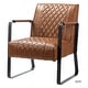 preview thumbnail 13 of 31, Lagash Lesuire PU Chair with Tufted Back