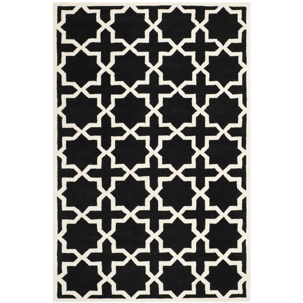SAFAVIEH Handmade Chatham Begie Modern Moroccan Wool Rug