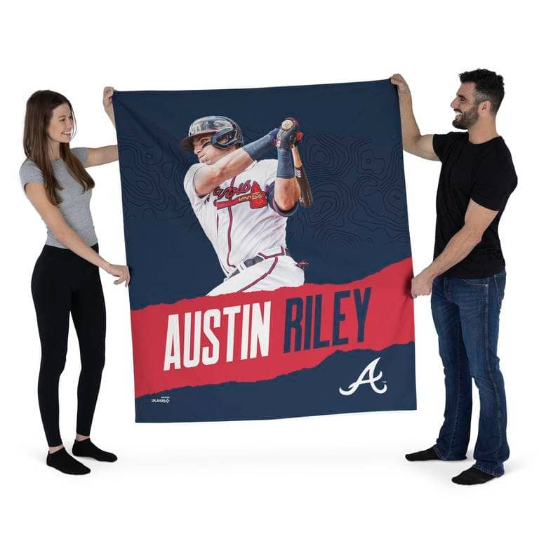 MLB Atlanta Braves Player Wall Hanging