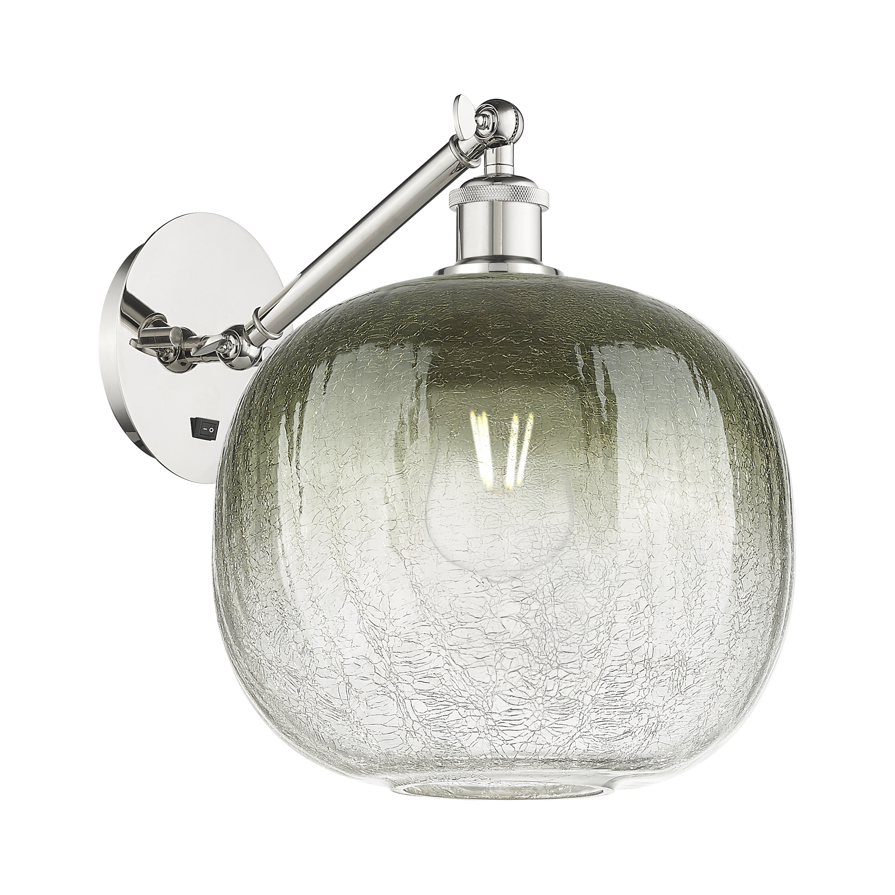 Innovations Lighting Endless Possibilities Ballston - Brookhaven Sphere - 1 Light 11" Adjustable Sconce