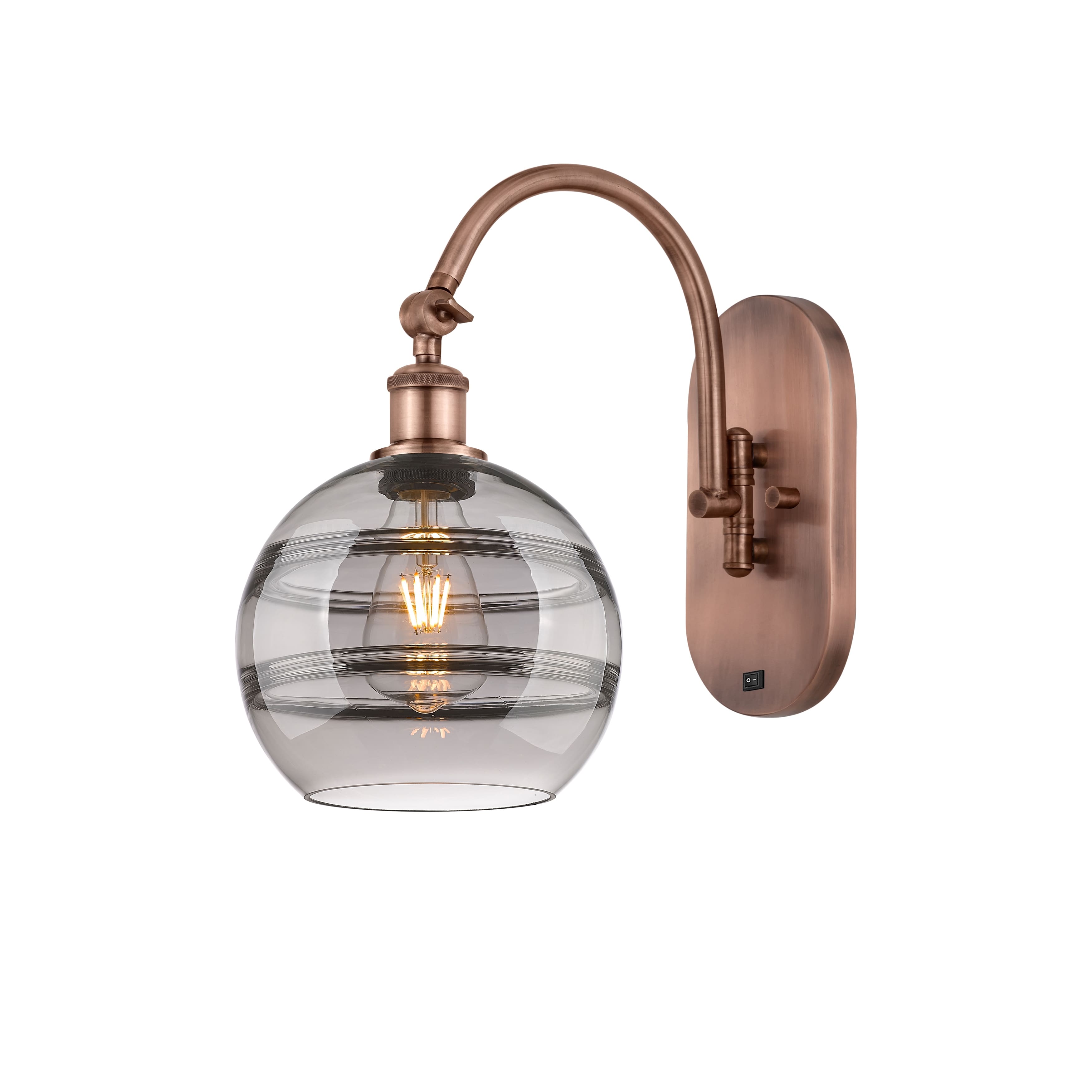 Option Antique Copper / Light Smoke Shade