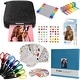 preview thumbnail 1 of 15, HP Sprocket Portable 2x3" Instant Photo Printer (Black Noir), Accesories & Scrapbook Bundle Black