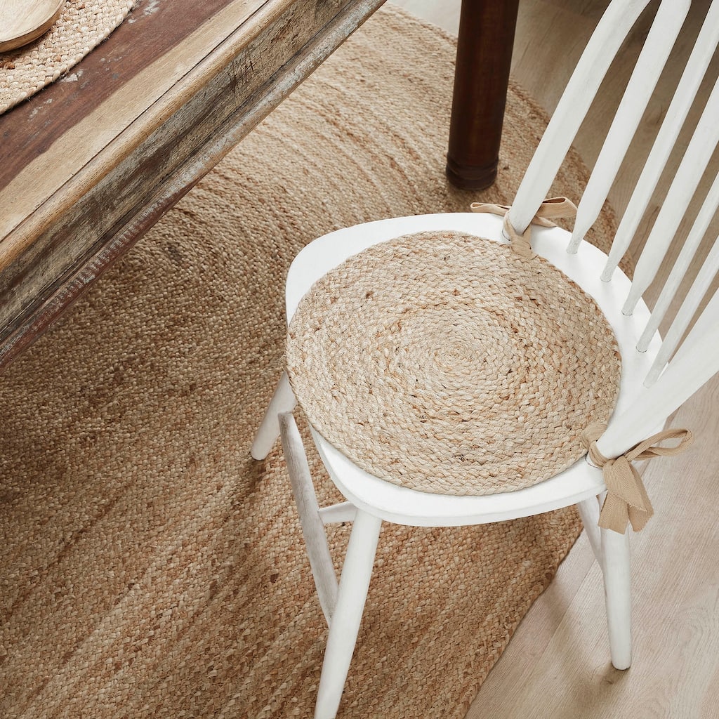 Natural Jute Chair Pad 15 inch Diameter