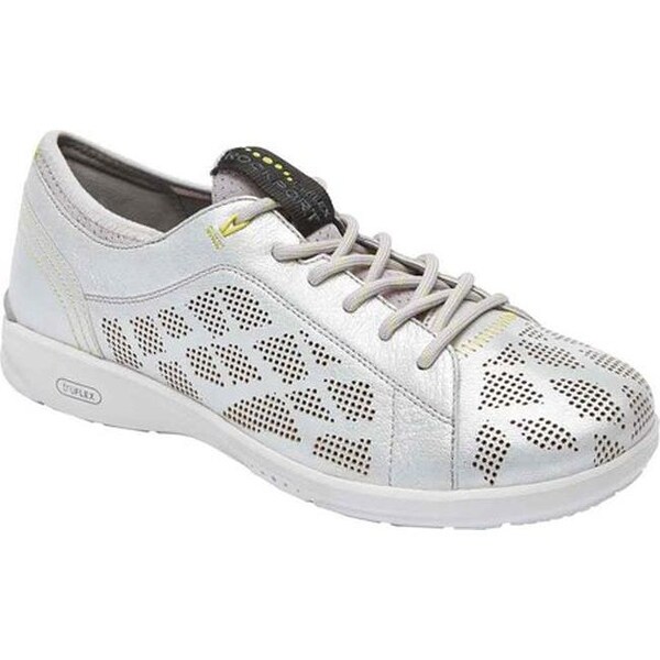 rockport silver shoes