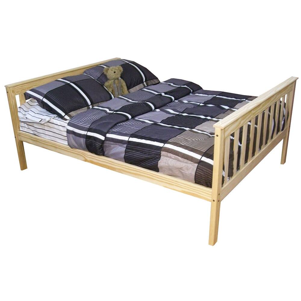 Pine Full Mission Bed