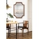 preview thumbnail 11 of 134, Kate and Laurel Hogan Scalloped Wood Framed Mirror