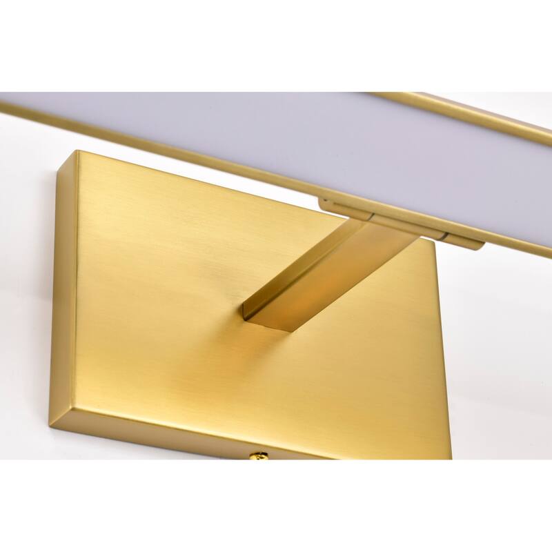 Mila 3 Foot LED Picture Light 3 CCT Selectable Vintage Brass Finish Acrylic Lens - Vintage Brass