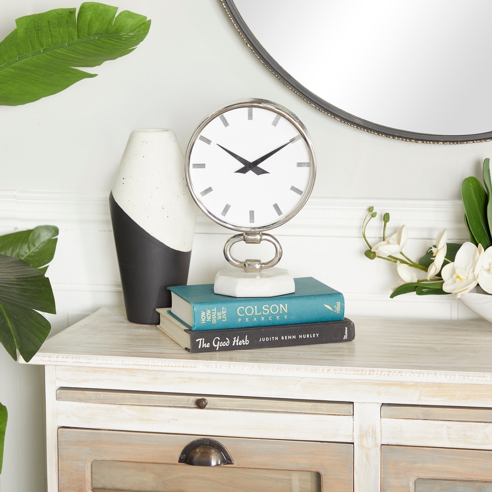 Buy Stainless Steel Clocks Online at Overstock | Our Best ...