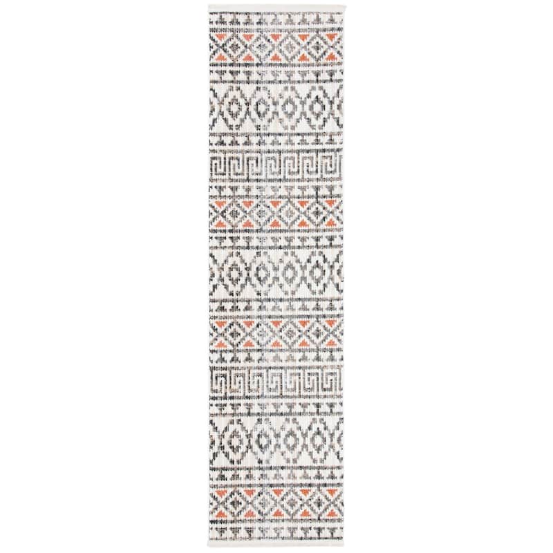 SAFAVIEH Sedona Elmire Boho Tribal Fringe Rug