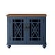 preview thumbnail 6 of 33, 2-Piece Floral Storage Buffet Sideboard Set - 55" & 38" in Width - 55" & 38" in Width