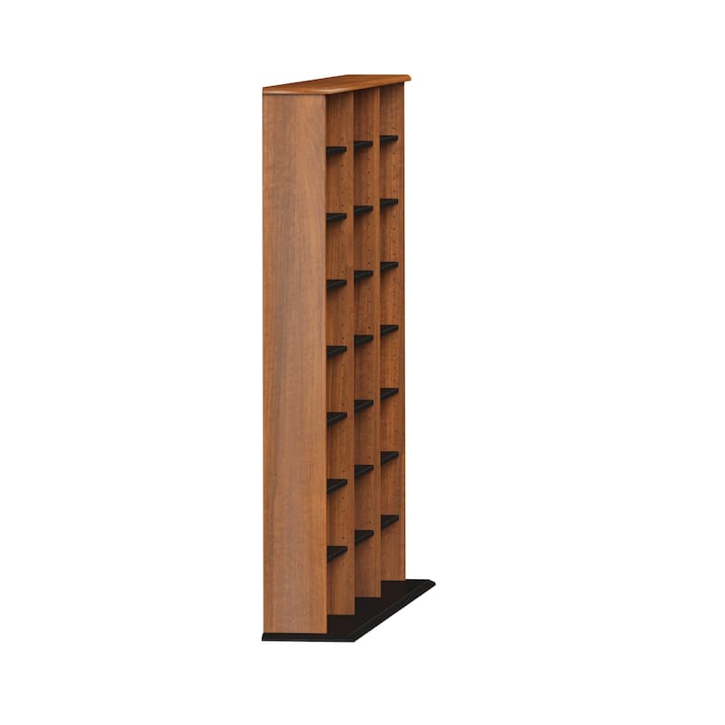 Prepac Media Storage Display Cabinet 8.75" D x 56" W x 51" H - 56" W x 51" H x 8.75" D