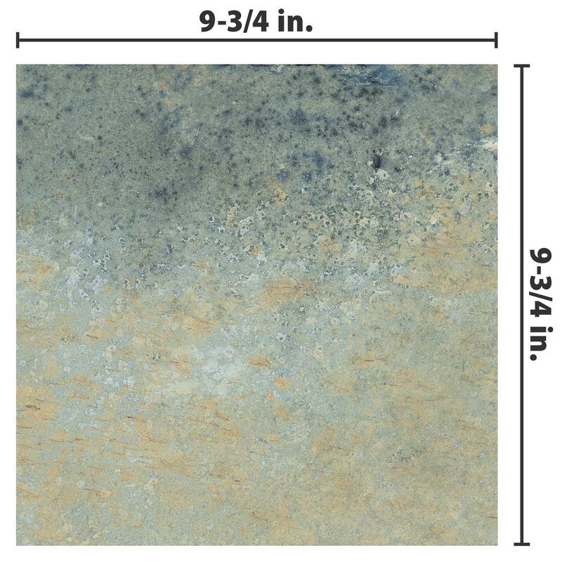 Merola Tile Nusa Jade 9-3/4" x 9-3/4" Porcelain Floor and Wall Tile