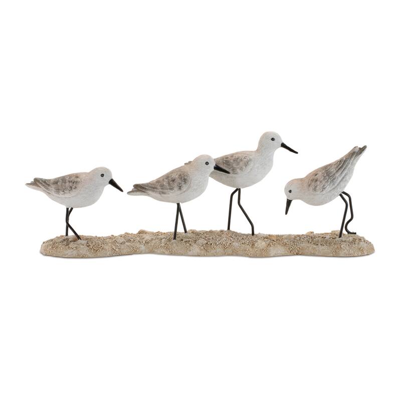 Sea Birds on Branch Figurine (Set of 2)
