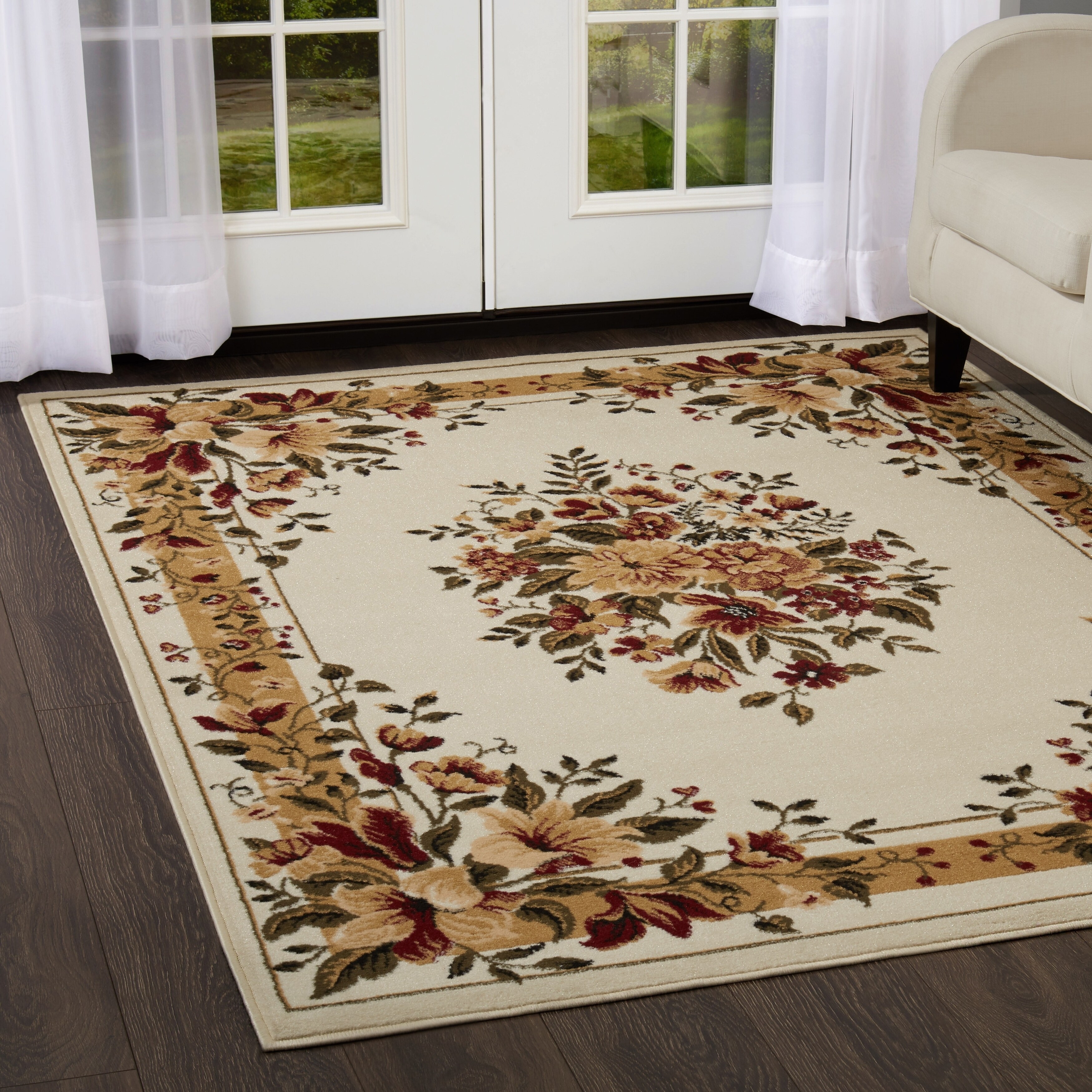 Home Dynamix Optimum Caspian French Country Floral Area Rug