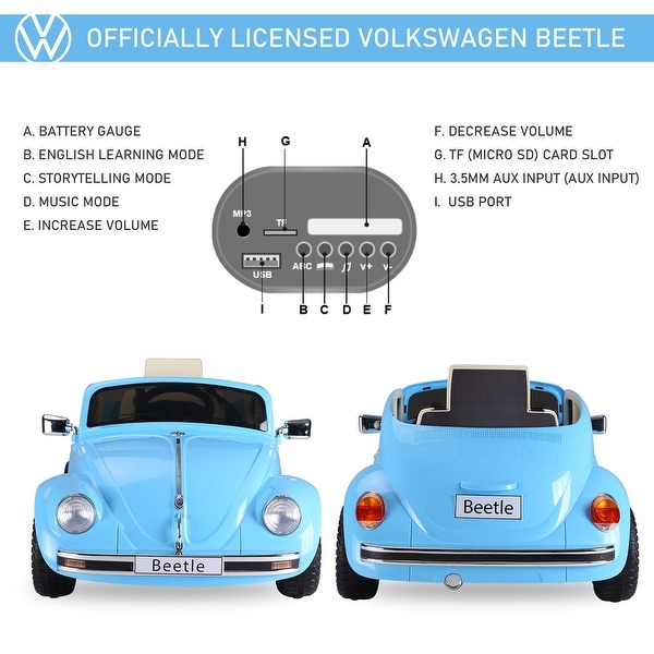 vw electric kids car