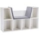 preview thumbnail 2 of 24, HOMCOM Toy Chest Kids Cabinet Storage Organizer Children Display Shelf for Toys Clothes Books Bedroom
