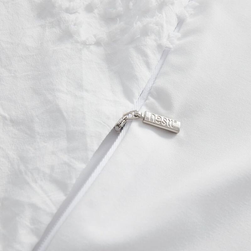 Empyrean Bedding Tufted Duvet Cover Set with Quilted Down Alternative Comforter Insert