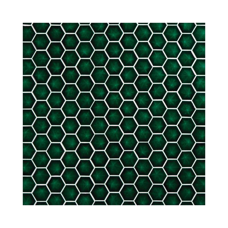 Daltile Artefino Jewel 3" Pyramid Hexagon Mosaic (10 PC Per Carton) (8.60 SQFT Per Carton)