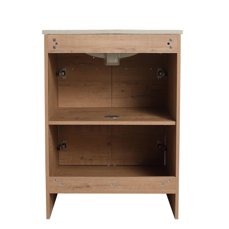 Kay Oak Natural Vanity Kit (Assembly Required)