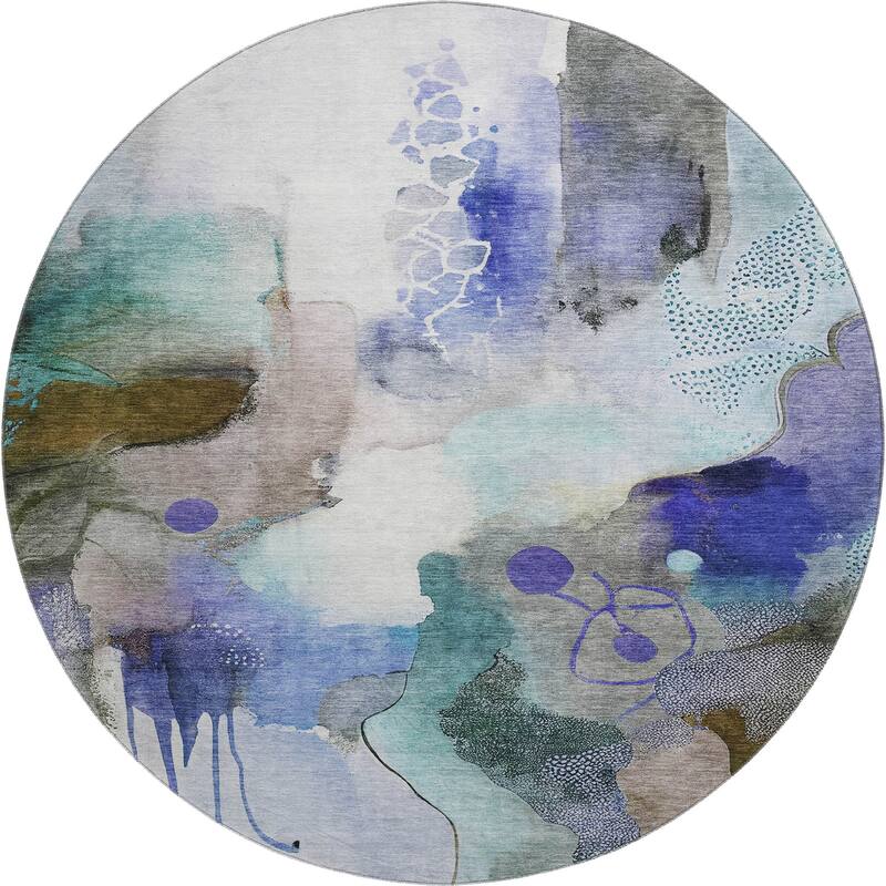 Premium Washable Super Soft Abstract Contemporary Mayfield Rug