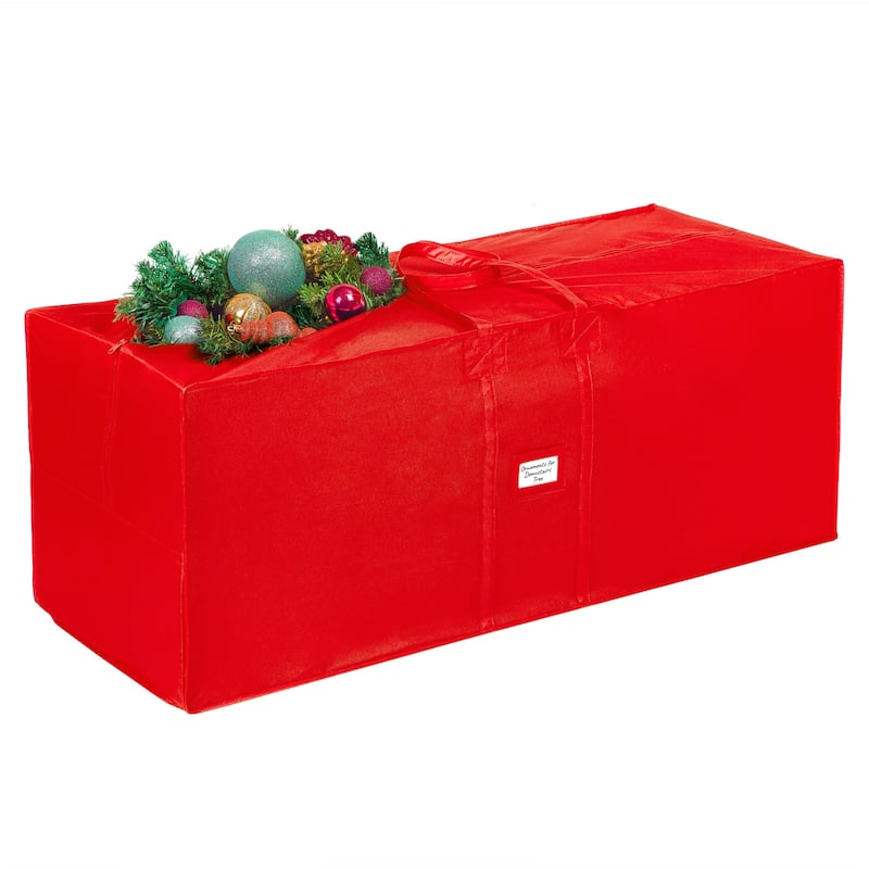 Xmas Tree Storage Bag Large Fits Up to 7.5-8 Ft Artificial Trees Water Resistant (48" x 19" x 19")